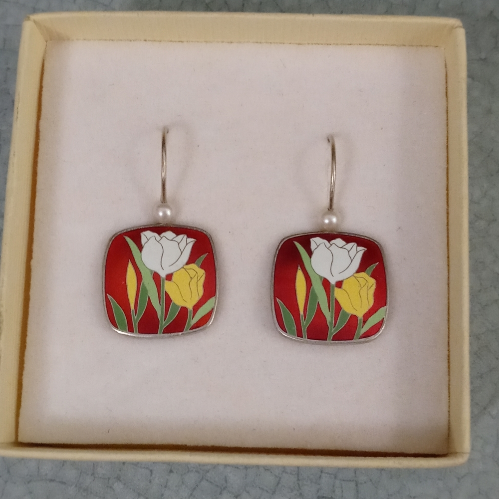 New In Box Sterling Silver Earrings